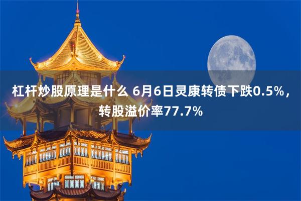 杠杆炒股原理是什么 6月6日灵康转债下跌0.5%，转股溢价率77.7%