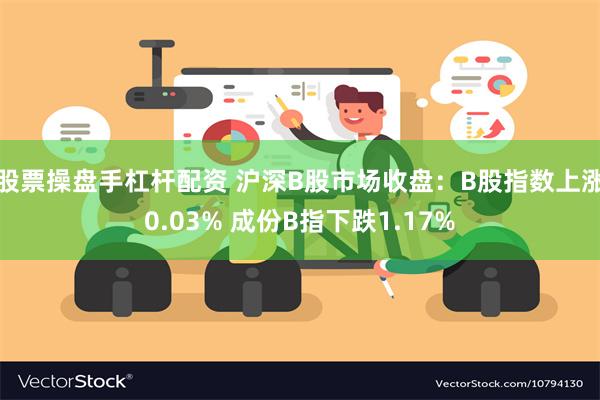 股票操盘手杠杆配资 沪深B股市场收盘：B股指数上涨0.03% 成份B指下跌1.17%