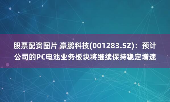 股票配资图片 豪鹏科技(001283.SZ)：预计公司的PC电池业务板块将继续保持稳定增速